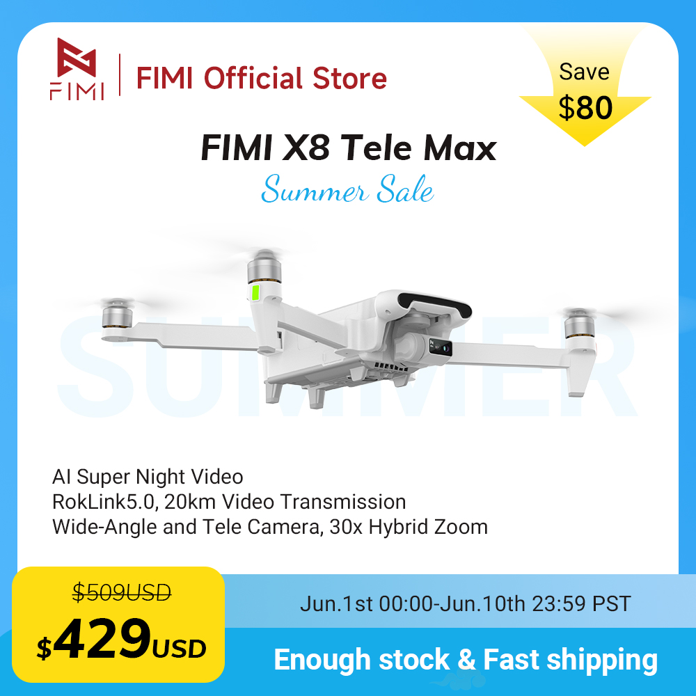 Drone Thermal Imaging - FIMI X8 Tele Max new drone