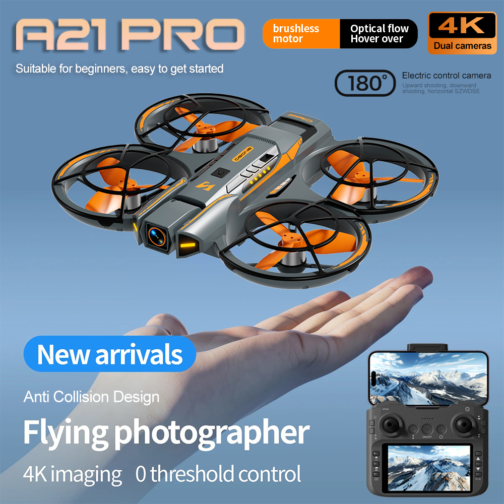 Drone Photogrammetry - New A21 Drone 8K Professional HD