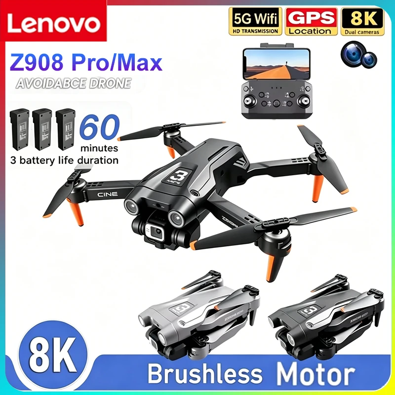 Drone Photogrammetry - Lenovo Z908Max Professional Drone 8K Dual