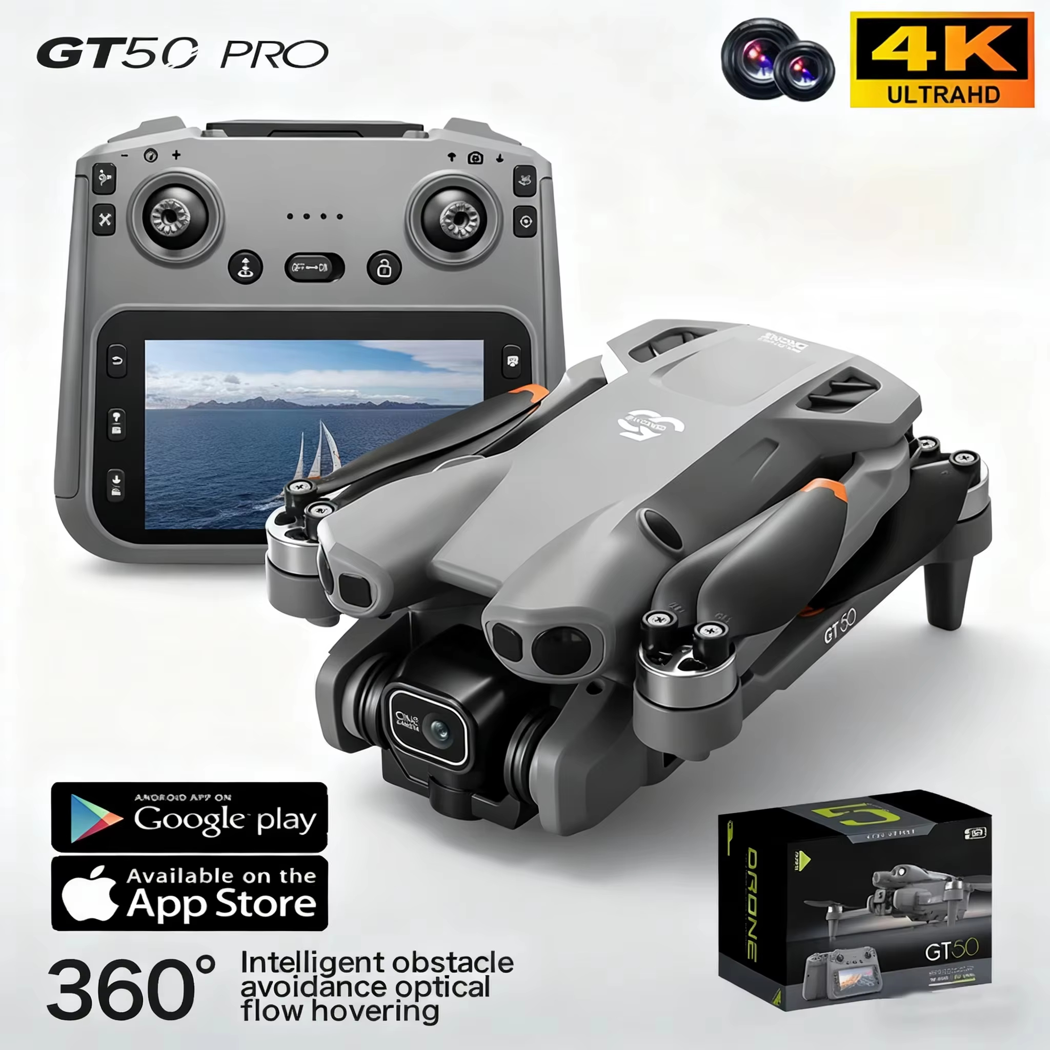 Drone Photogrammetry - New Gift 2026 Upgrated GT50PRO Professional