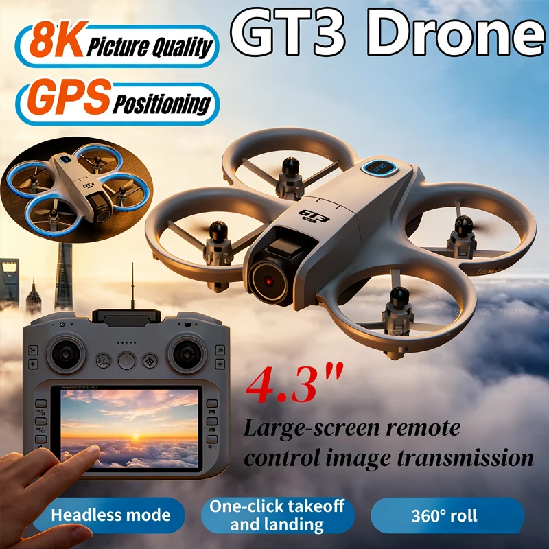 Hot 2026 GT3 MAX Drone 8K HD 4 - Drone Video Production のレビューと価格