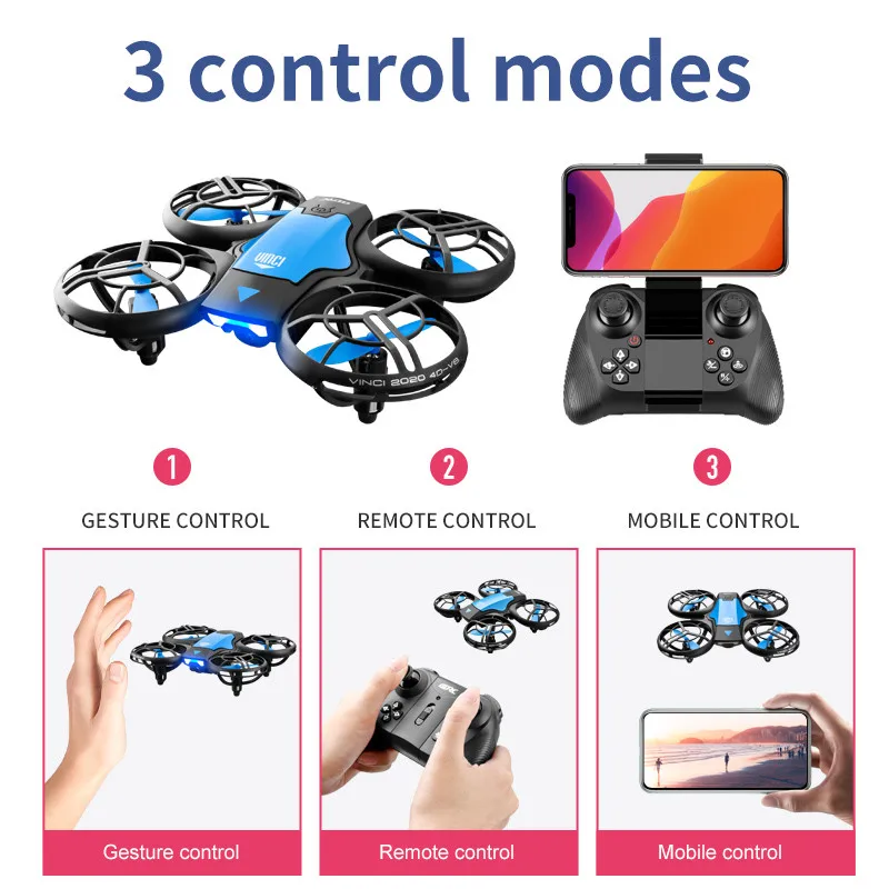 V8 New Mini Drone 4k professio - Drone Video Production のレビューと価格