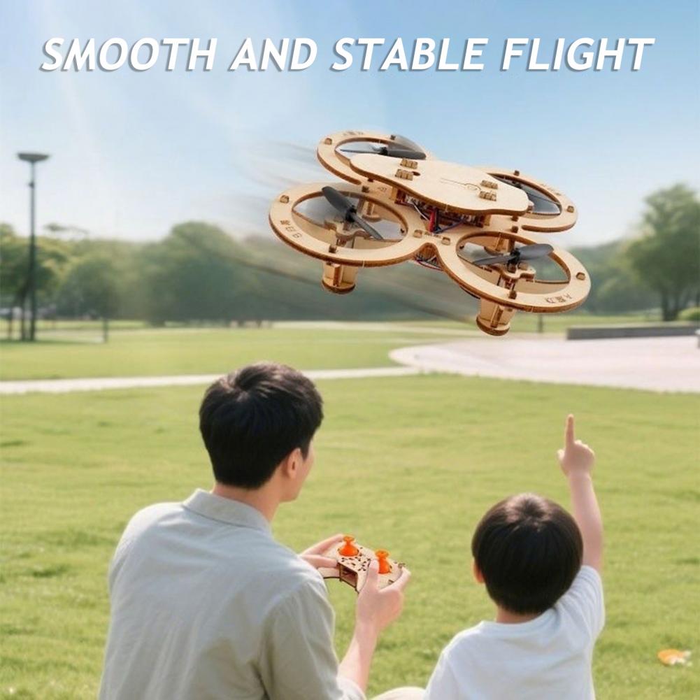 Rc Drone Toy Wooden Drone Puzz - Drone Aerial Photography のレビューと価格