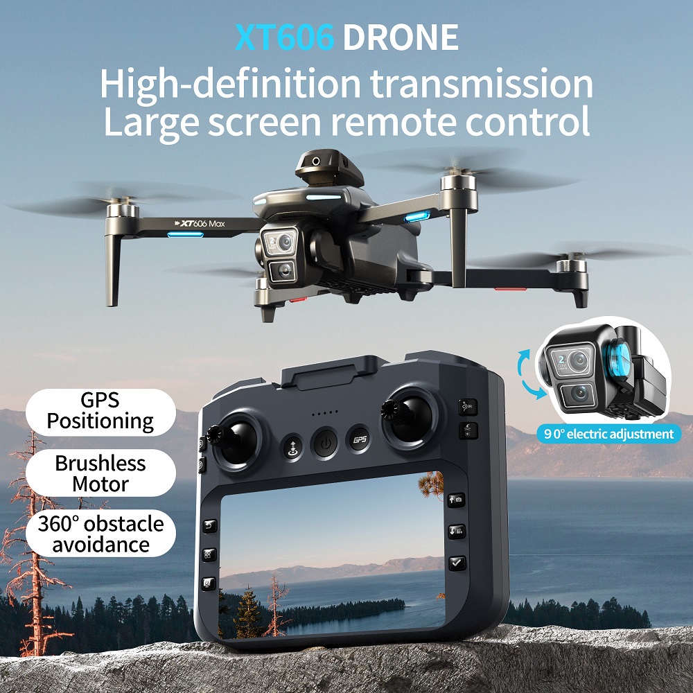 XT606 MAX 3 battery Drone 4k 8 - Drone Photogrammetry のレビューと価格