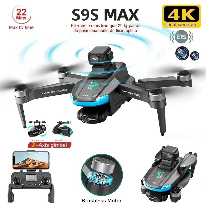 NEW S9S MAX MINI Drone 4K 2-Ax - Drone Mapping のレビューと価格