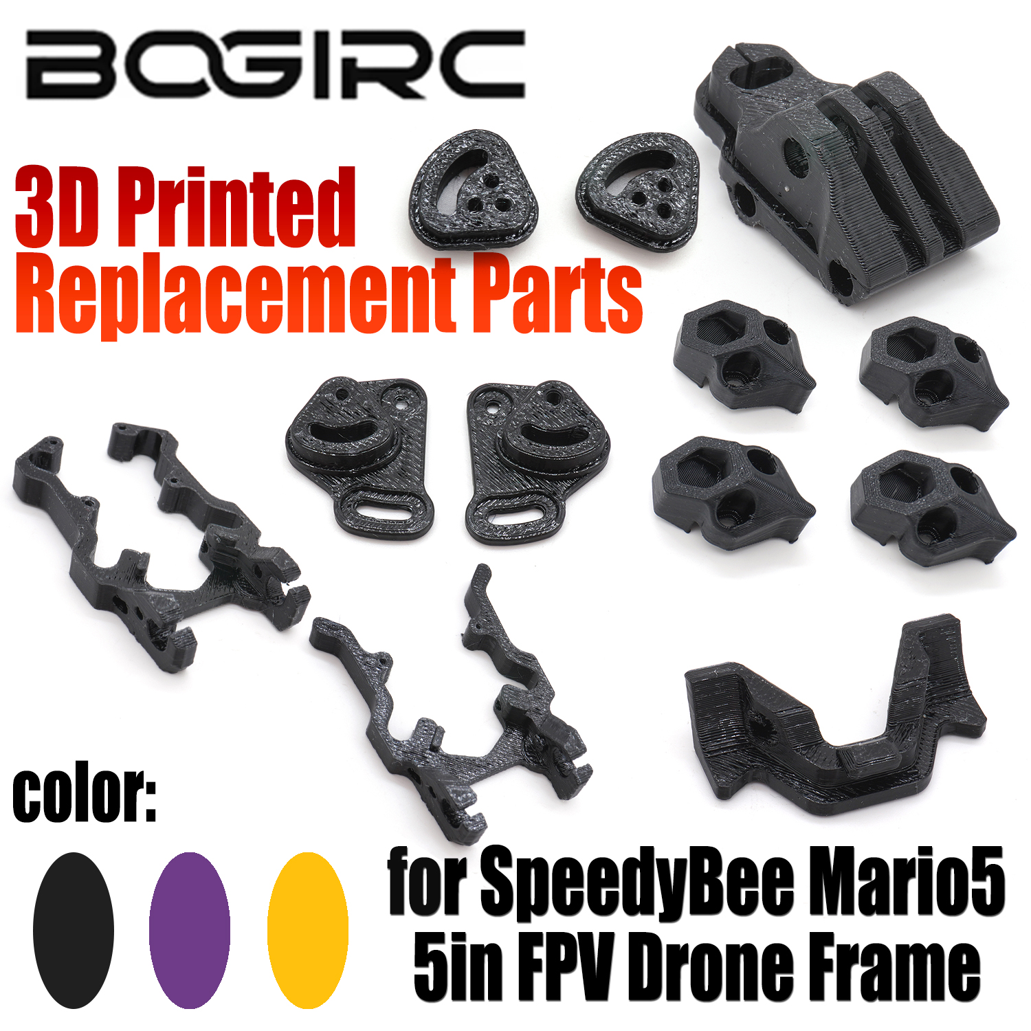 BOGIRC TPU Holder Fixed Bracke - Drone 3D Modeling のレビューと価格