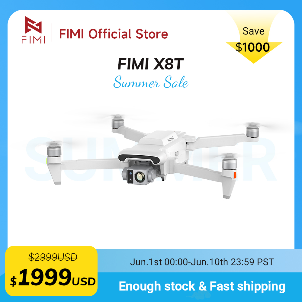 FIMI X8T Drone Thermal Infrare - Drone Thermal Imaging のレビューと価格