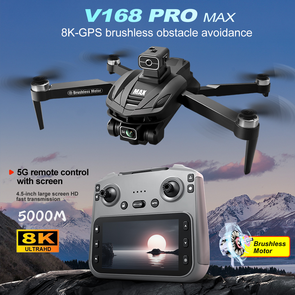 V168 PRO Max GPS Drone 8K Prof - Drone Mapping のレビューと価格