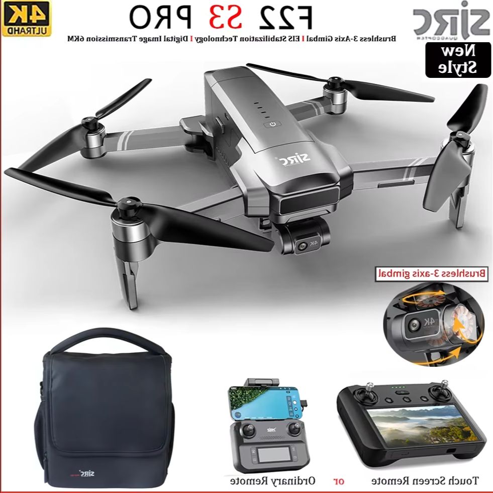 SJRC F22 S3 pro Foldable RC Qu - Drone Photogrammetry のレビューと価格