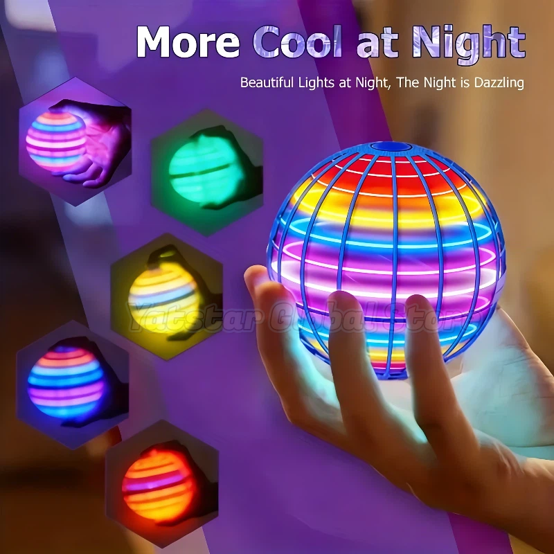 LED Light Up Flying Orb Boomer - Drone Aerial Photography のレビューと価格
