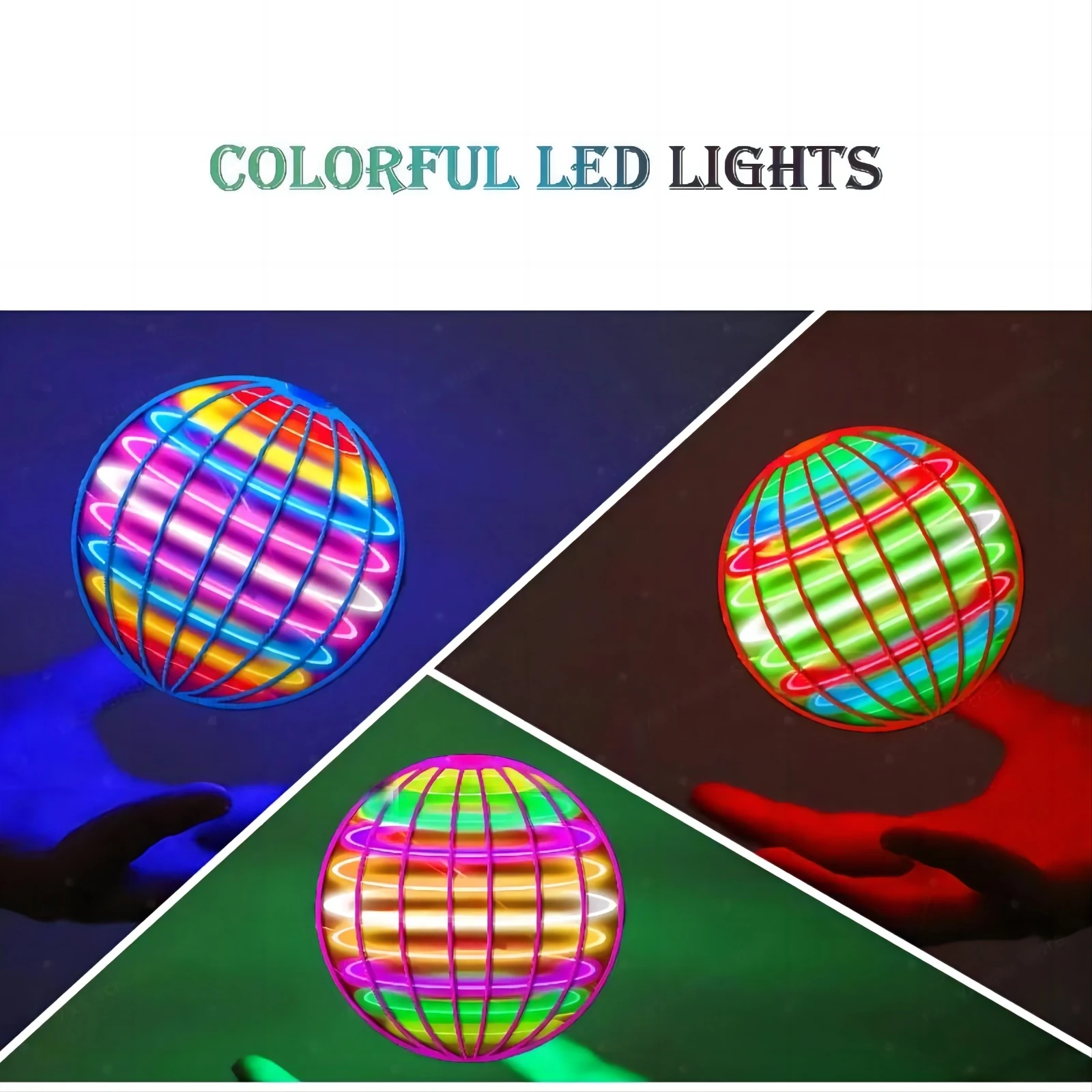 LED Light Up Flying Orb Boomer - Drone Aerial Photography のレビューと価格