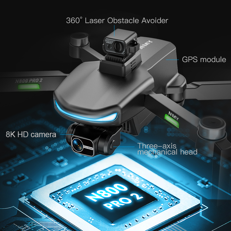 N800 PRO 2 GPS Drone Professio - Drone Photogrammetry のレビューと価格