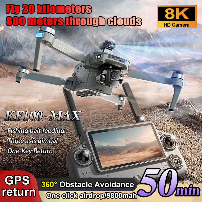 SJRC KF100 MAX 8K UHD Photo HD - Drone Photogrammetry のレビューと価格