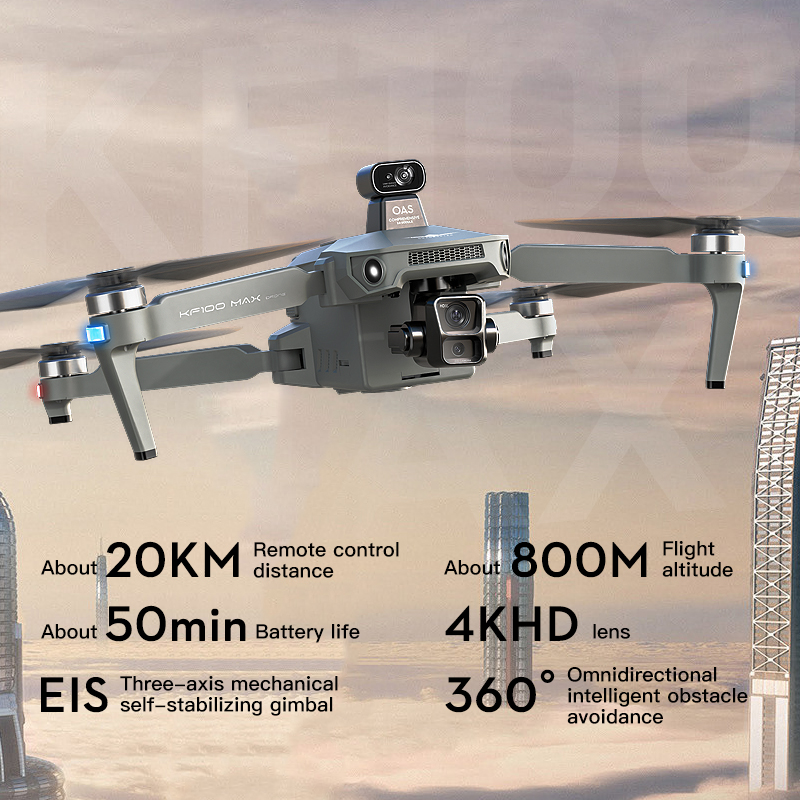 SJRC KF100 MAX 8K UHD Photo HD - Drone Photogrammetry のレビューと価格