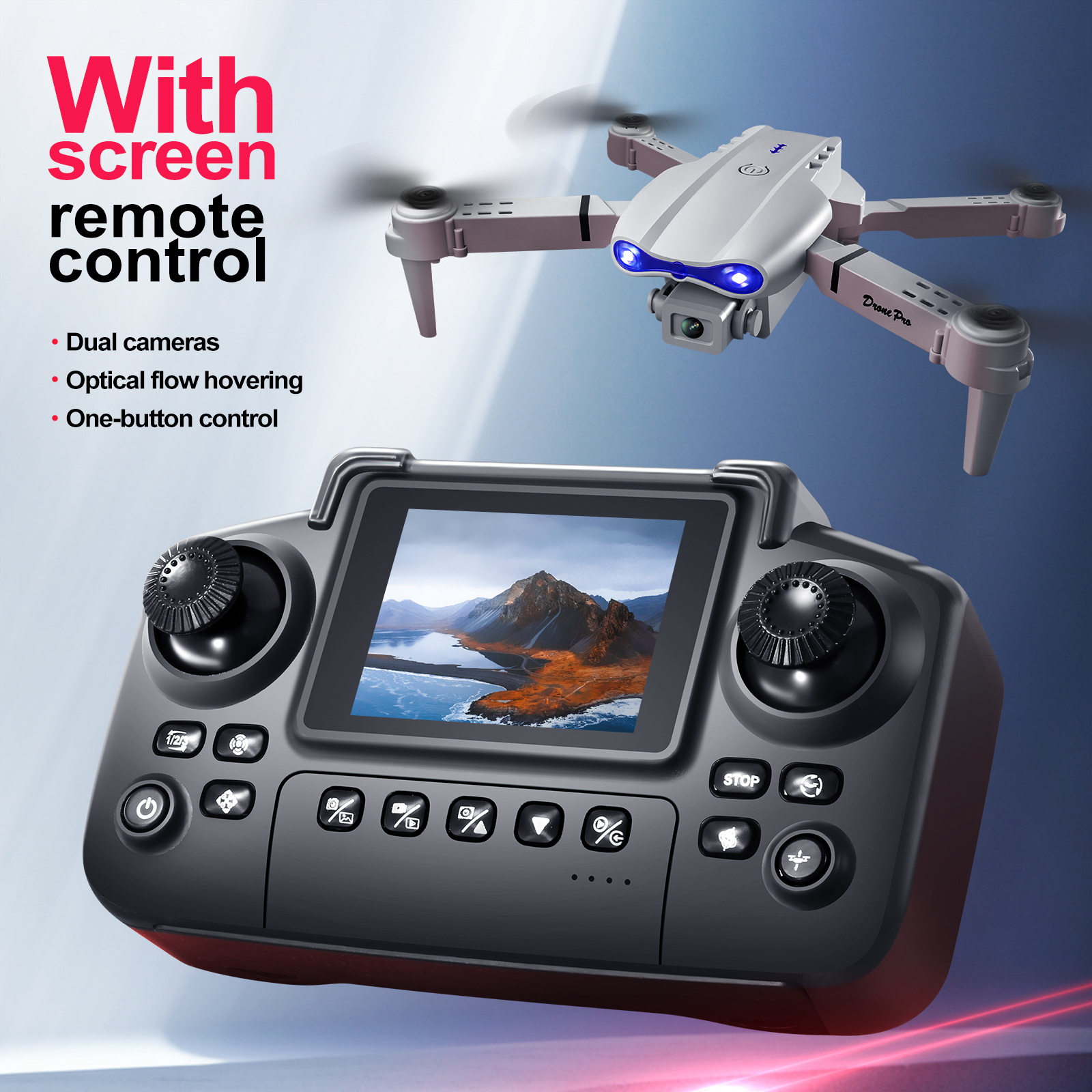 2025 New E88 E99 Upgraded Dron - Drone Aerial Photography のレビューと価格