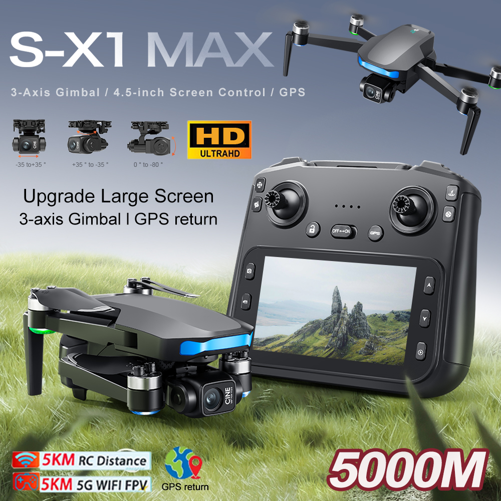 New S-X1 MAX Drone GPS 8K Prof - Drone Photogrammetry のレビューと価格