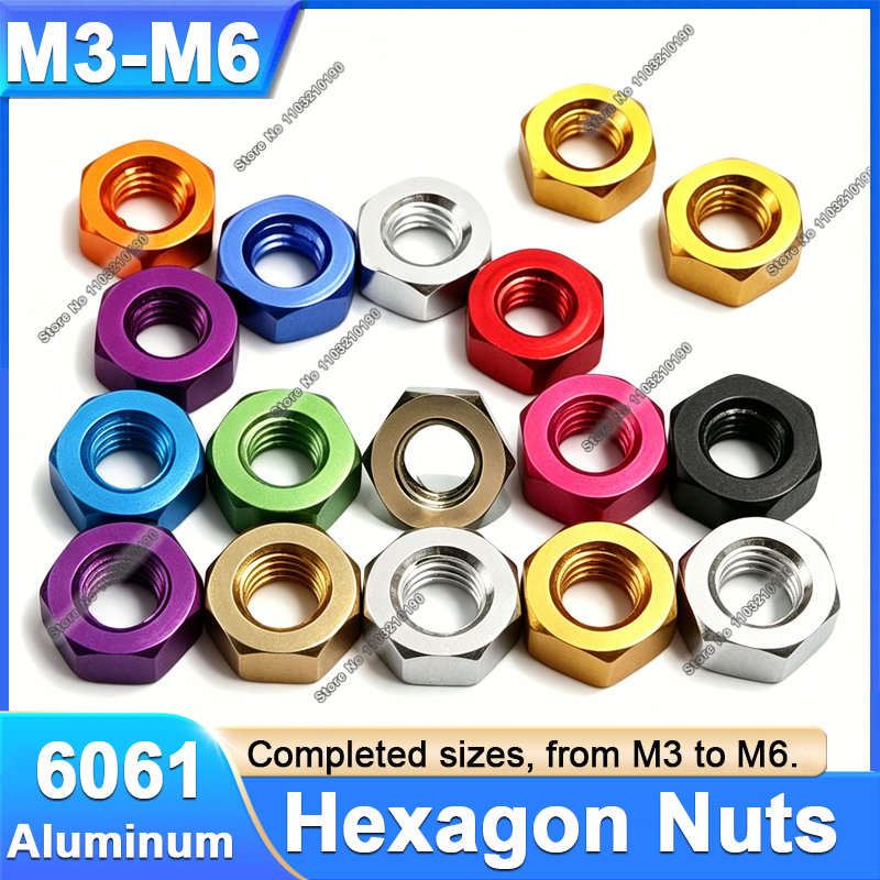 5pcs M3 M4 M5 M6 Anodized Colo - Drone 3D Modeling のレビューと価格