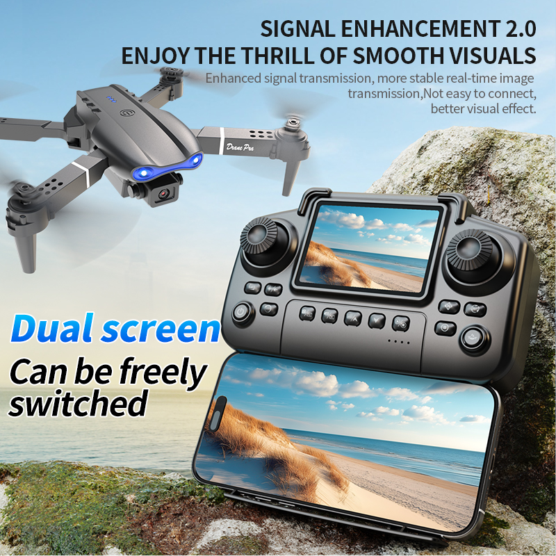 E99 PRO Drone Screen Control A - Drone Cinematic のレビューと価格