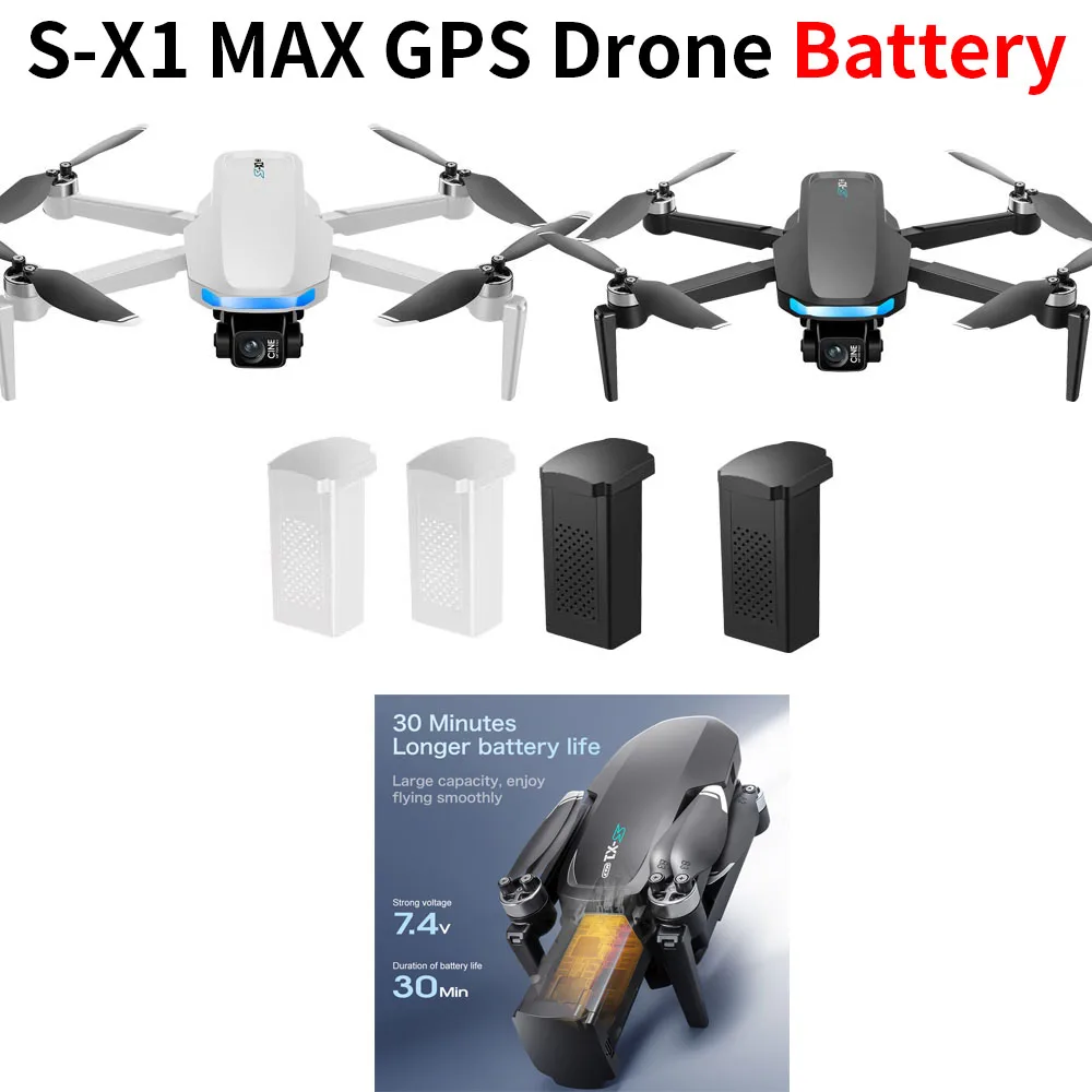 S-X1 MAX GPS Drone Battery 7.4 - Drone Mapping のレビューと価格