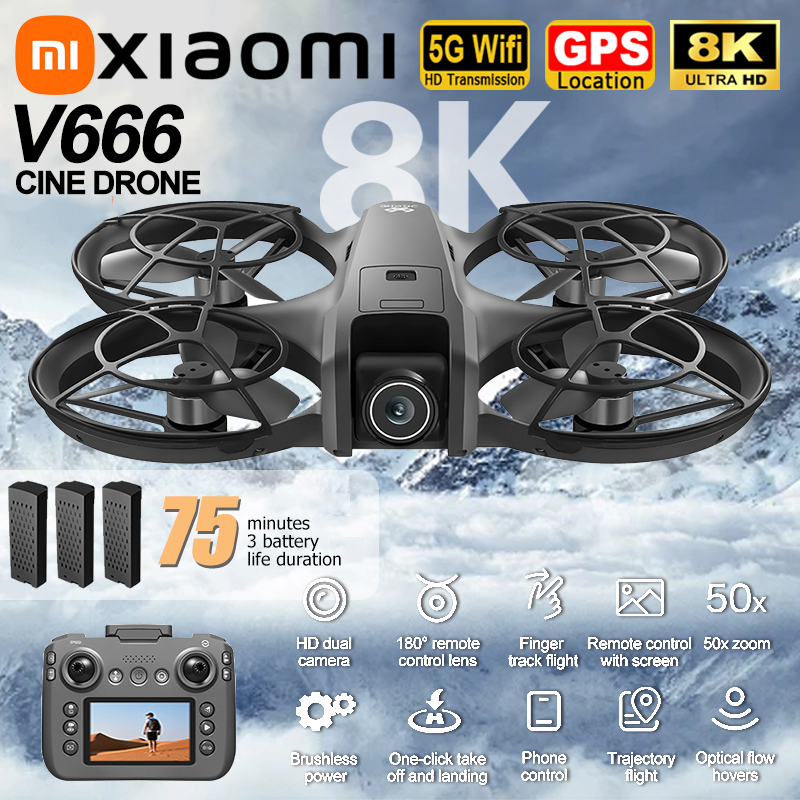 Xiaomi V666 Drone 8K Aerial HD - Drone Mapping のレビューと価格