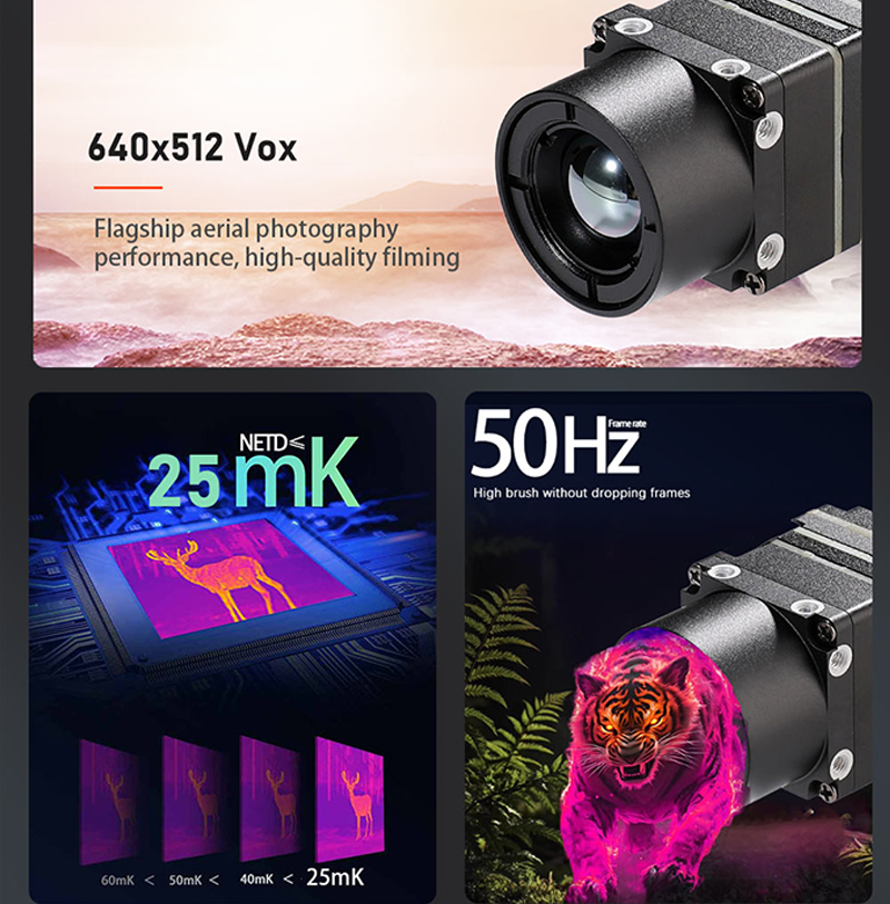 New Arrival 640x512 FPV Drone  - Drone Thermal Imaging のレビューと価格