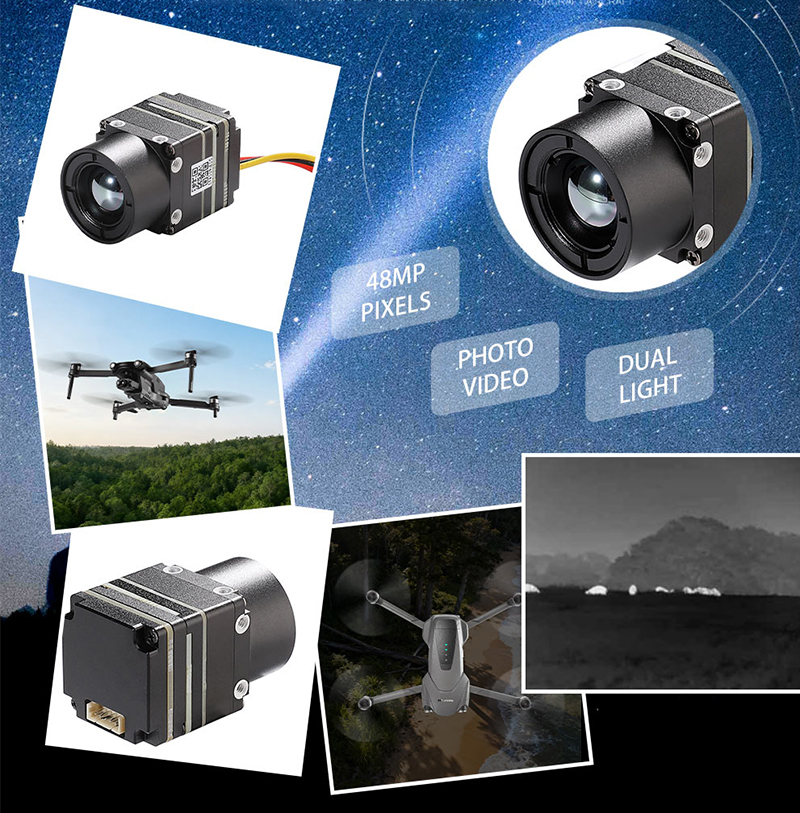 New Arrival 640x512 FPV Drone  - Drone Thermal Imaging のレビューと価格